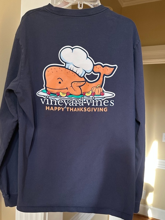 Vineyard Vines Other - Vineyard Vines men’s Thanksgiving long sleeve tee